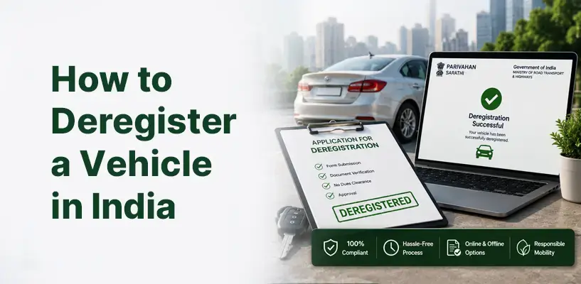 How to Deregister a Vehicle in India