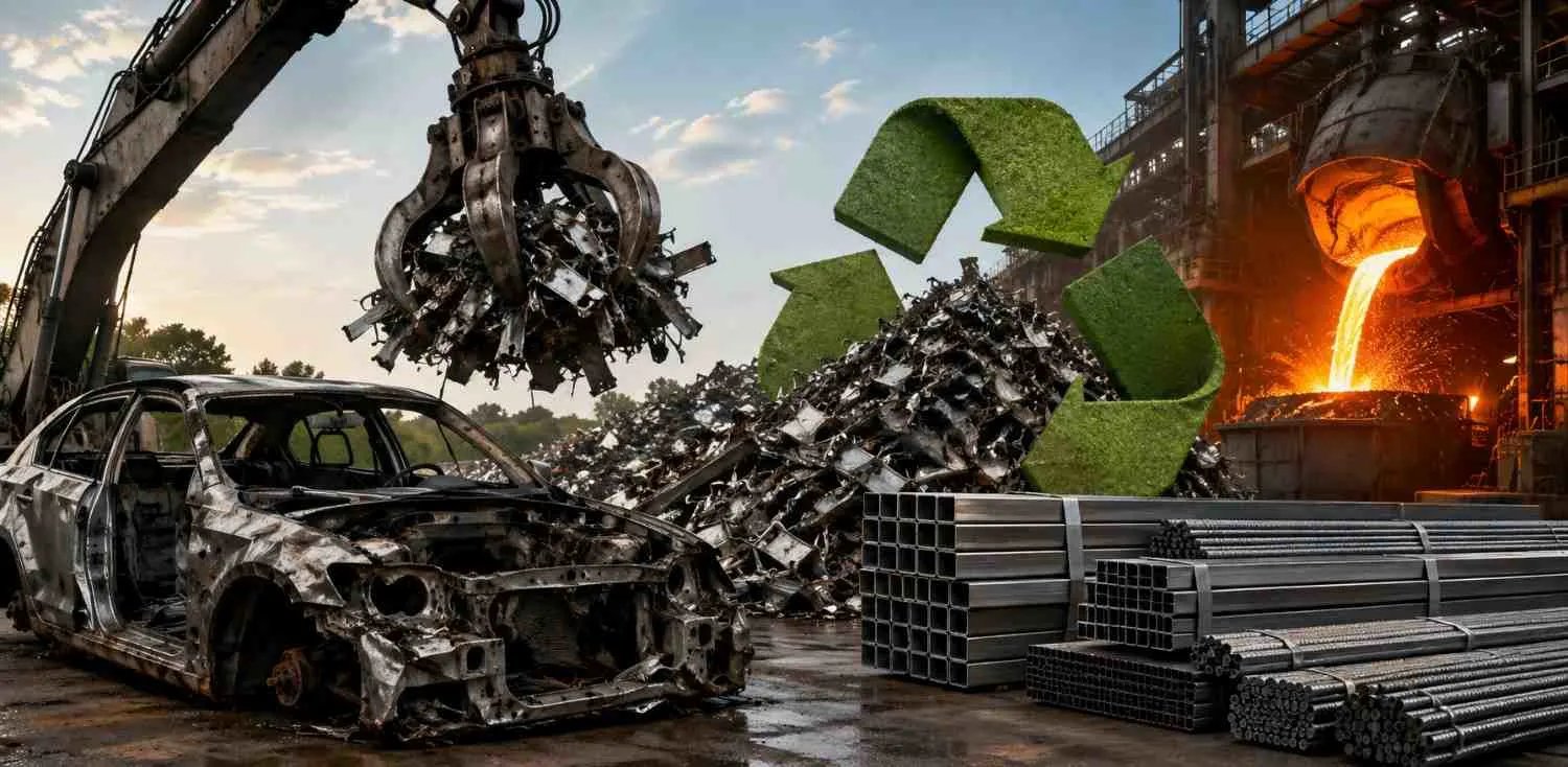 Steel Recycling from Vehicles