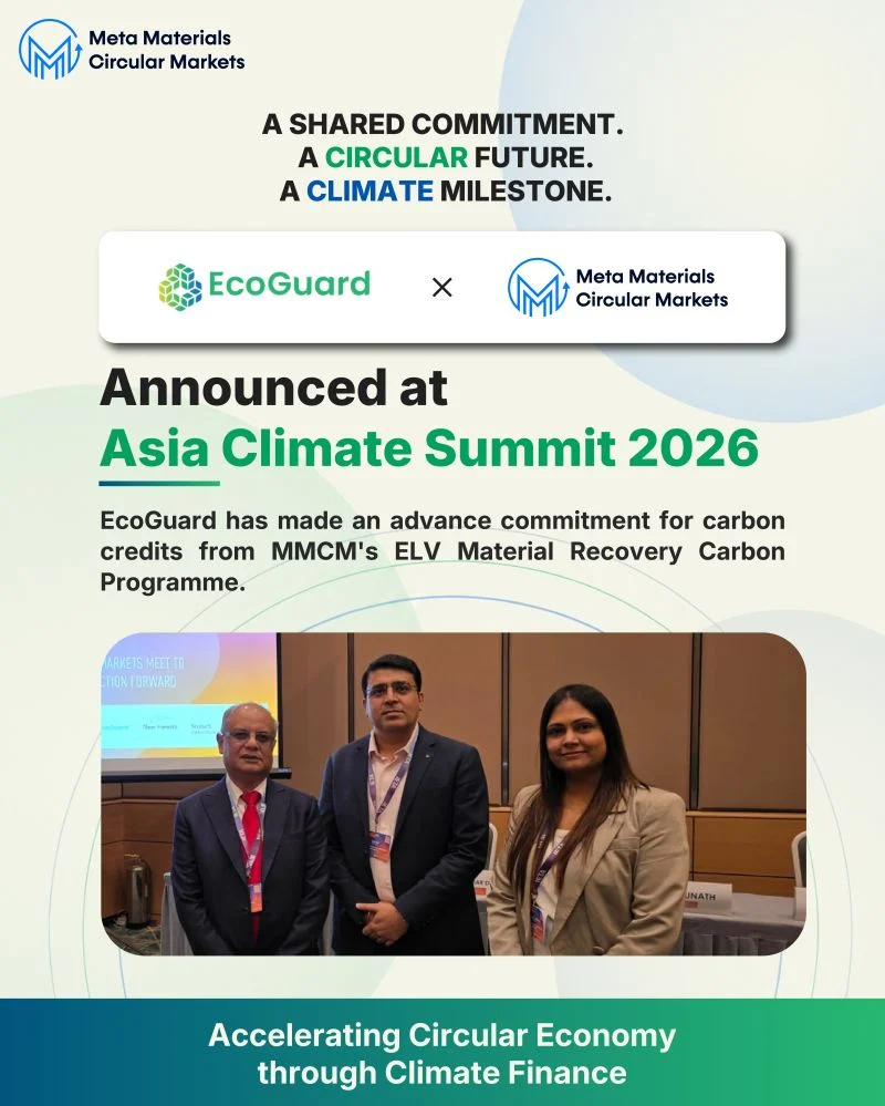 EcoGuard’s Advance Commitment Marks a Milestone for Circular Economy & Carbon Markets
