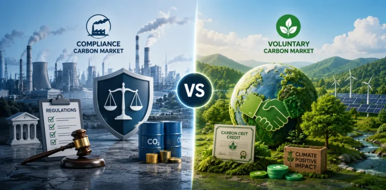 Compliance vs Voluntary Carbon Market