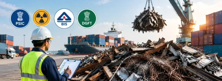 Scrap Import Quality Standards in India